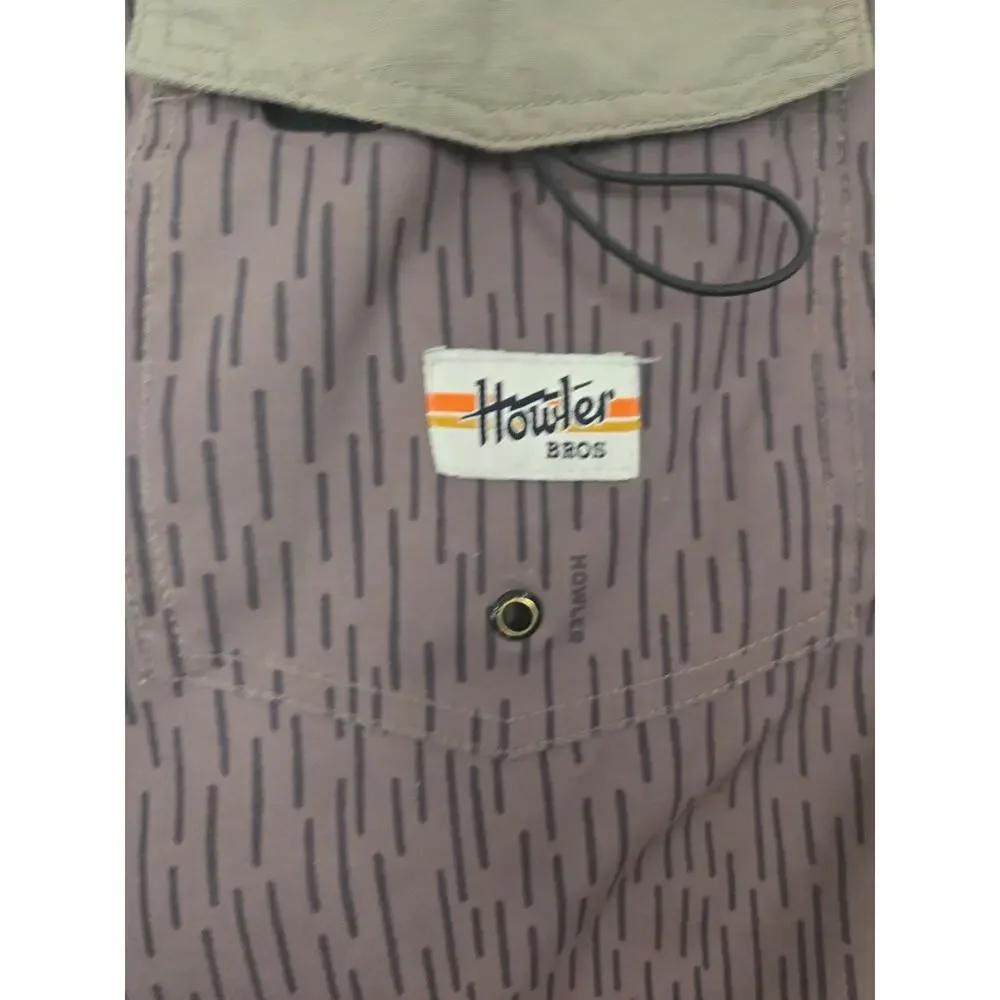 Howler Bros Daily Grind Boardshort mens Trunks Shorts size 34x9 Medium CAMO